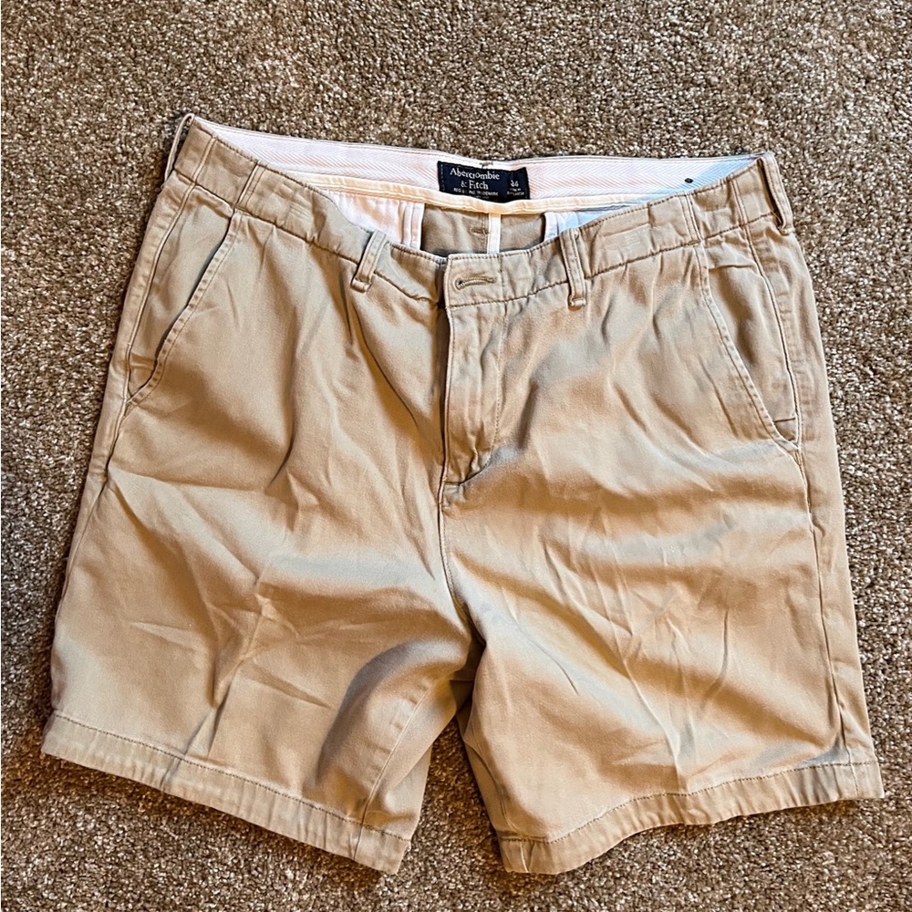 Abercrombie and Fitch Khaki Shorts 34